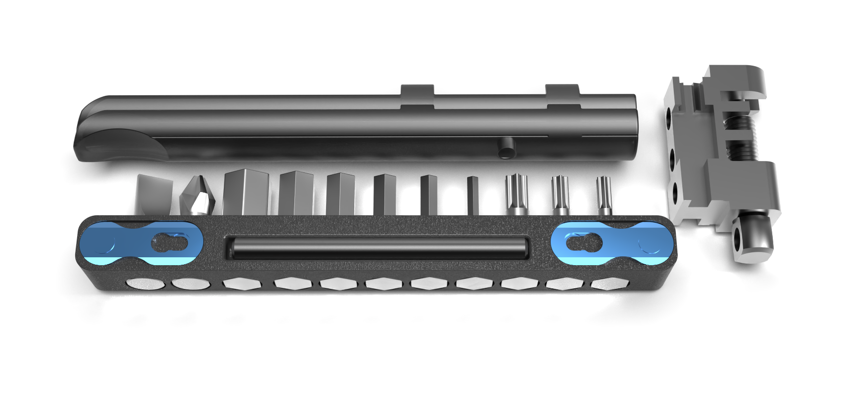 Alternative bar tool layout
